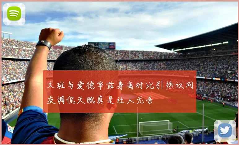 文班与爱德华兹身高对比引热议网友调侃天赋真是让人无奈